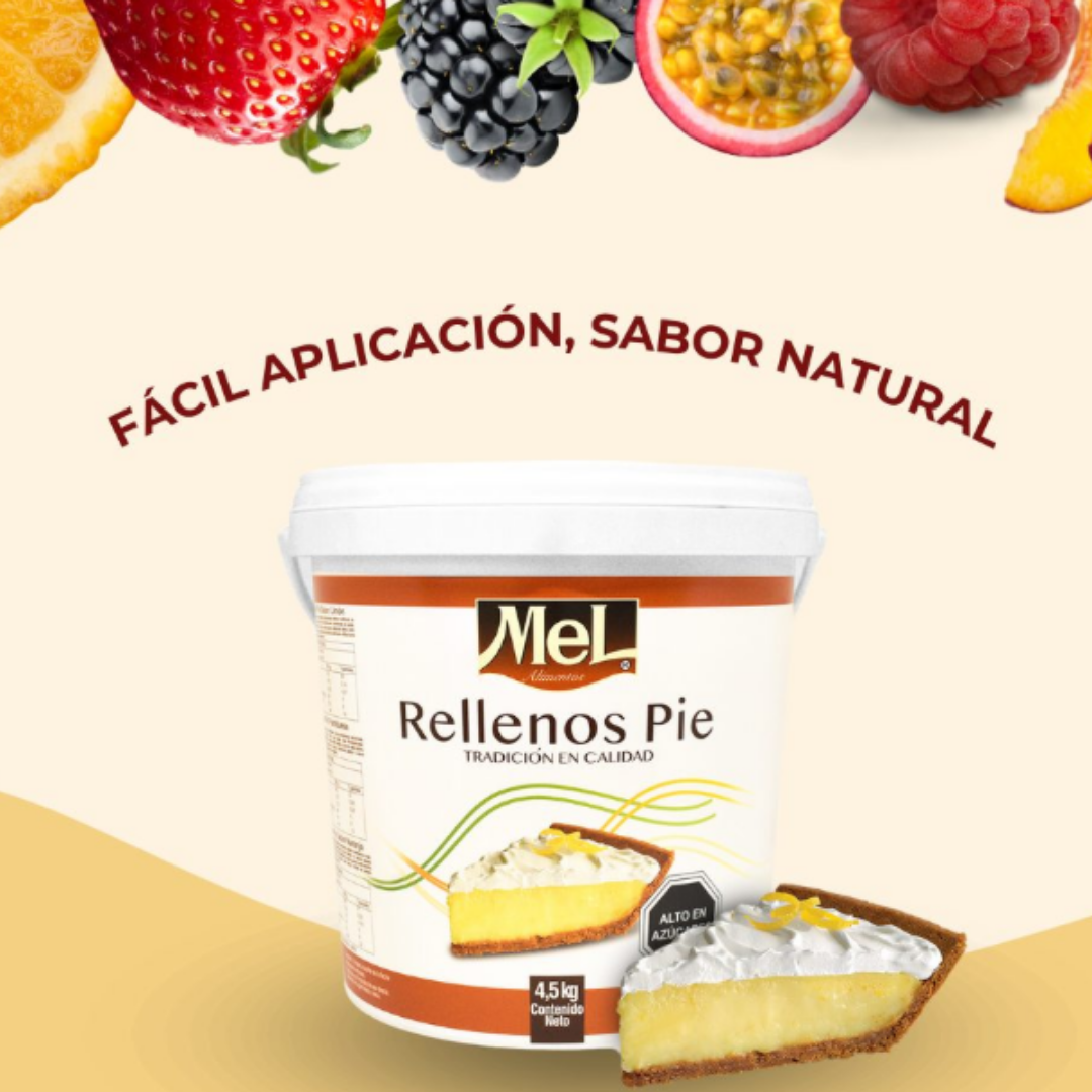 RELLENO PIE DE LIMON MEL ALIMENTOS 4,5 KG