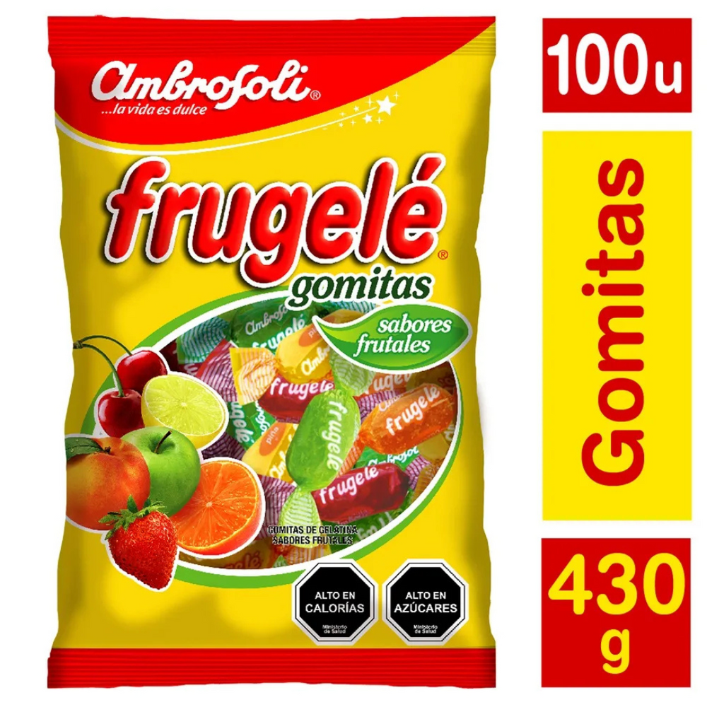 BOLSA GOMITA FRUGELE 430GR AMBROSOLI