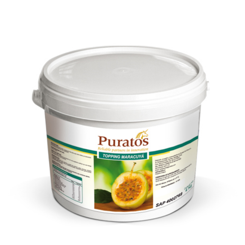TOPPING MARACUYA BALDE 4 KILOS