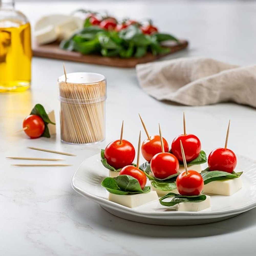 PALO COCTEL MADERA BAMBU MONDADIENTE 6,5 CM 1X100 U