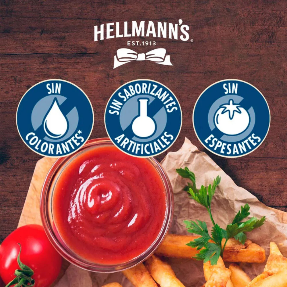 KETCHUP BOLSA 1KG HELLMANNS