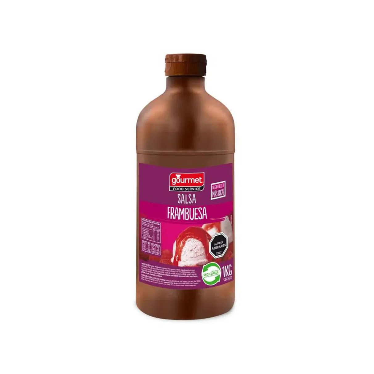 SALSA GOURMET 1 LITRO FRAMBUESA