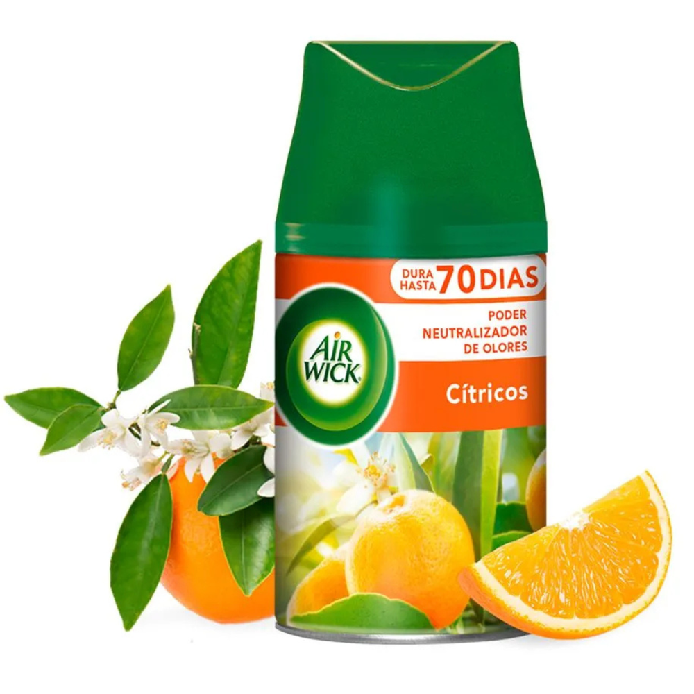 DESODORANTE AMBIENTAL AIR WICK FRESHMATIC RECARGA 250ML