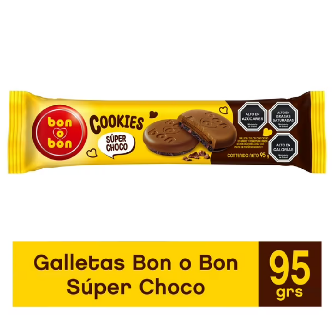 GALLETA BON O BON 95GR CHOCOLATE NEGRO