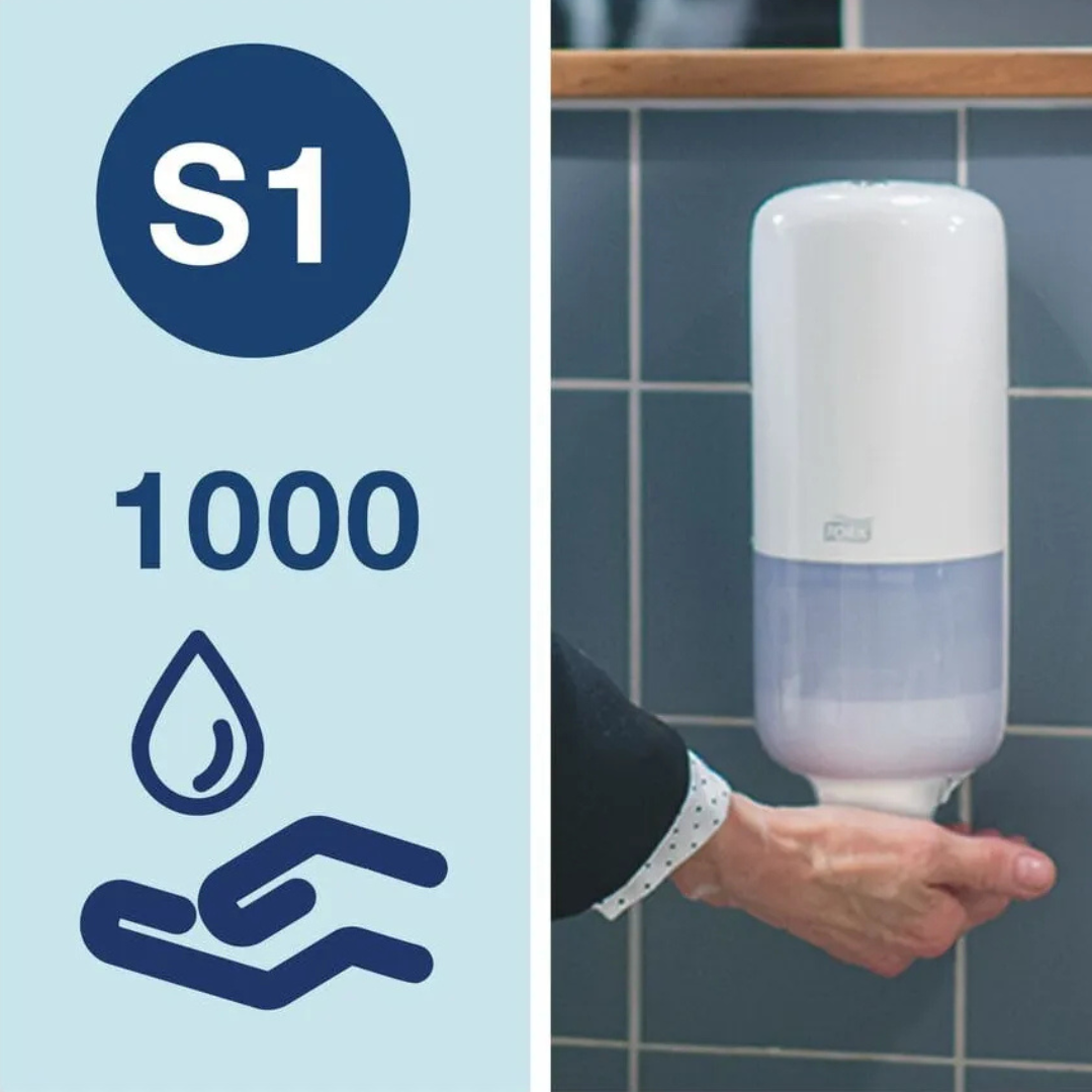 JA70003 TORK JABÓN LIQUIDO HAIR & BODY  6 SACHET X 1000 ML