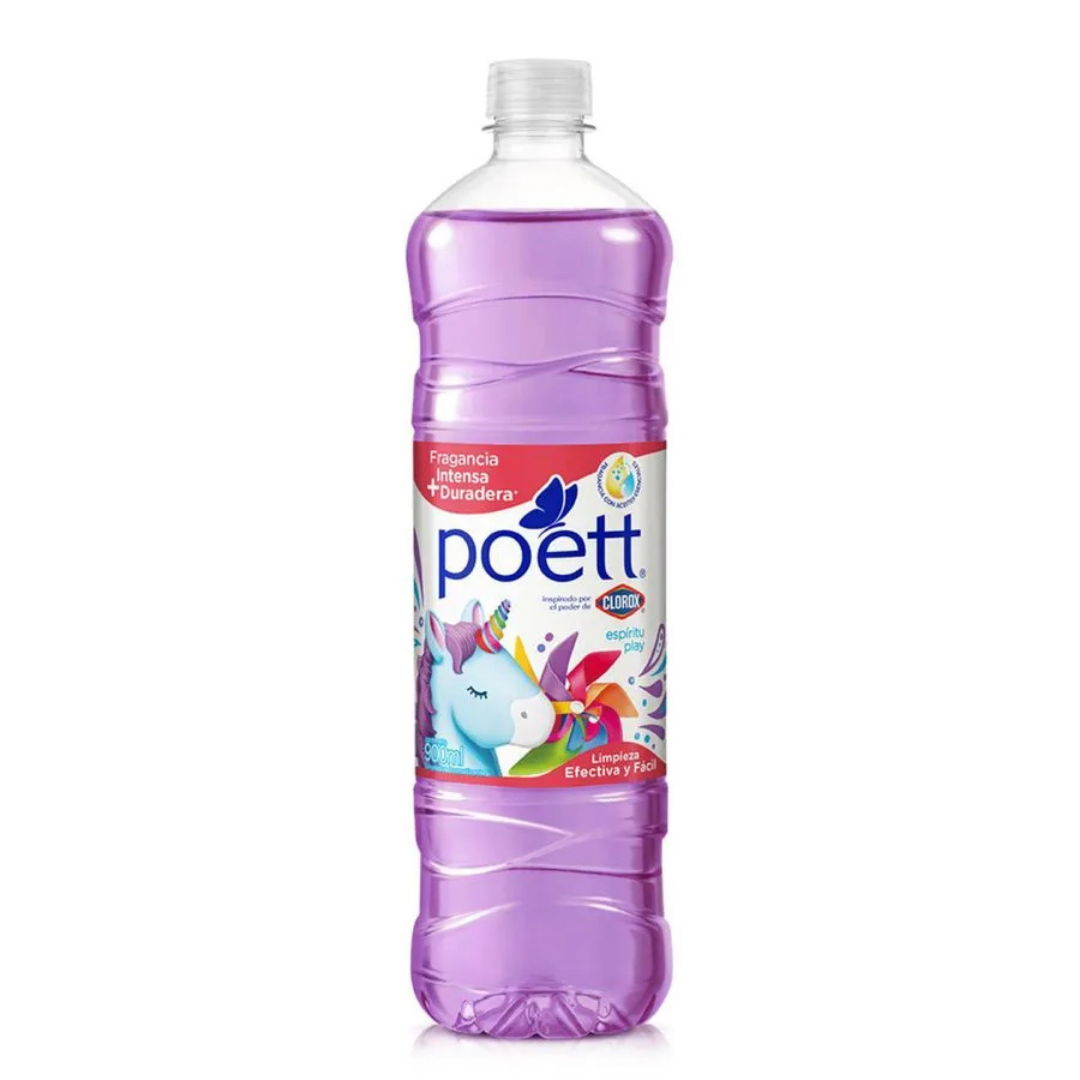 LIMPIADOR DE PISOS POETT ESPIRITU PLAY 900CC