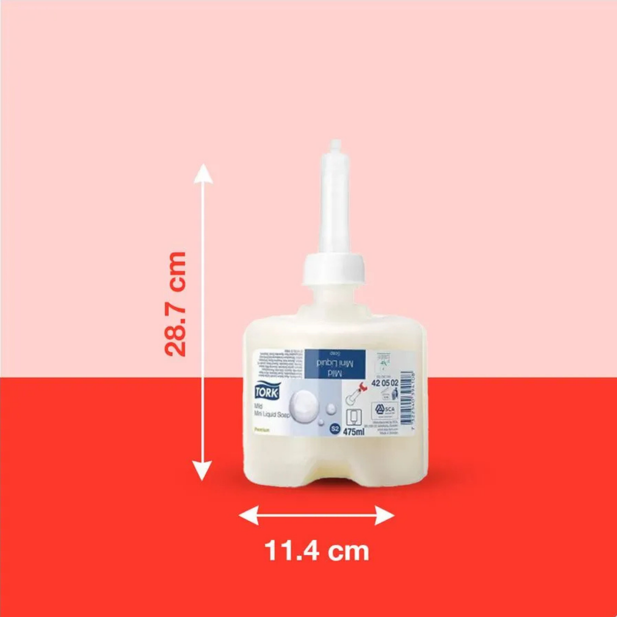 TORK JABÓN LIQUIDO SUAVE MINI