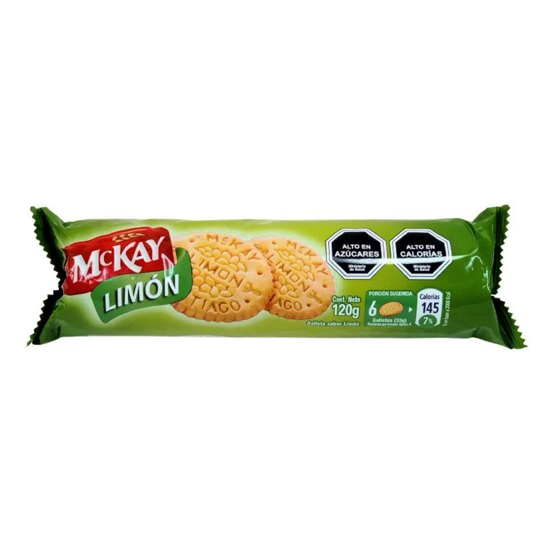 GALLETA LIMON 120GR MC KAY