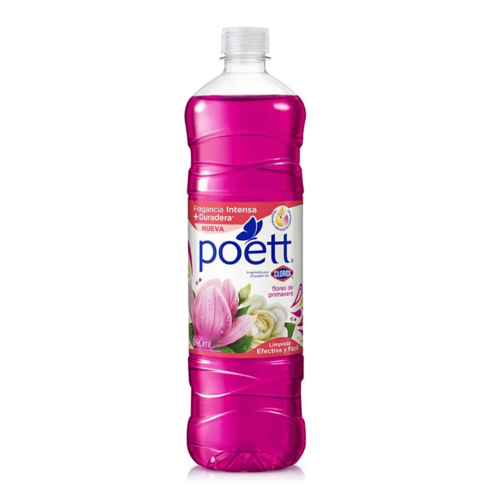 LIMPIADOR DE PISOS POETT FLORES DE PRIMAVERA 900CC