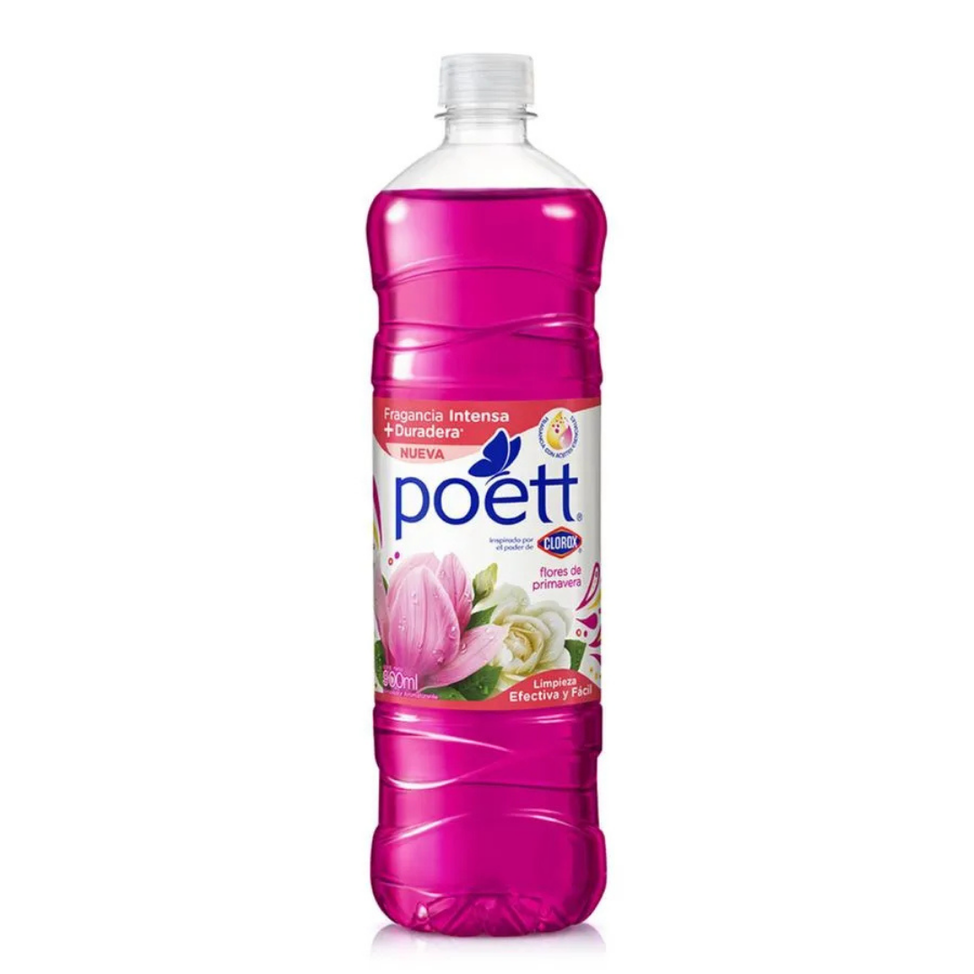 LIMPIADOR DE PISOS POETT FLORES DE PRIMAVERA 900CC