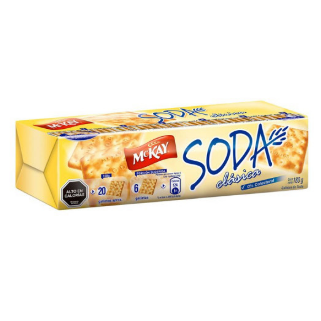 GALLETA MCKAY SODA CLASICA 180G
