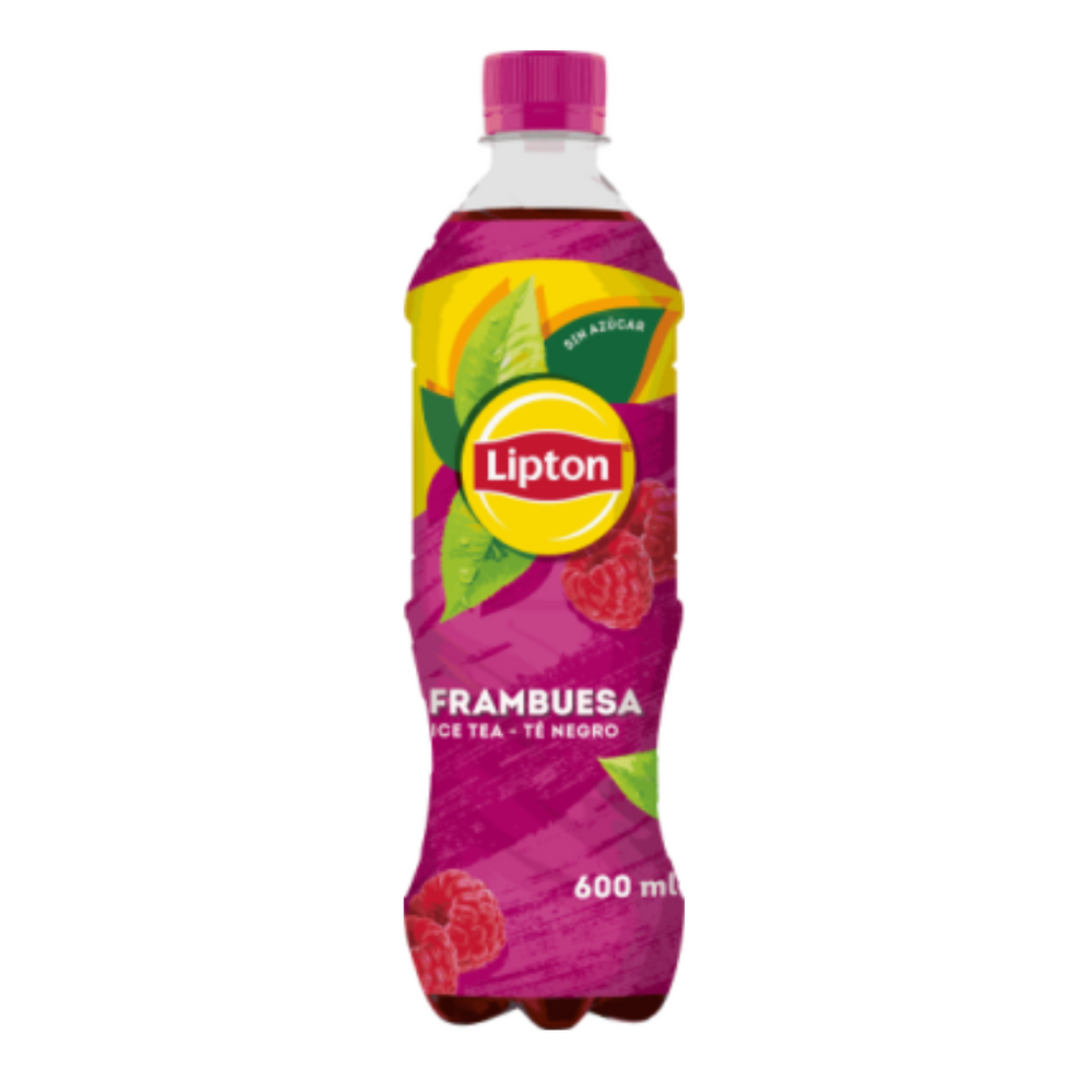 LIPTON TE NEGRO FRAMB PET 600CCX6
