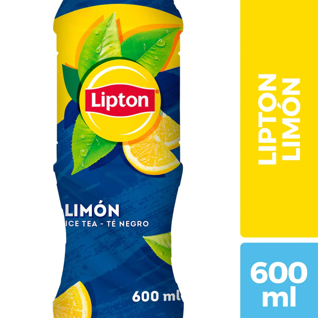 LIPTON TE NEGRO LIMON PET 600CCX6