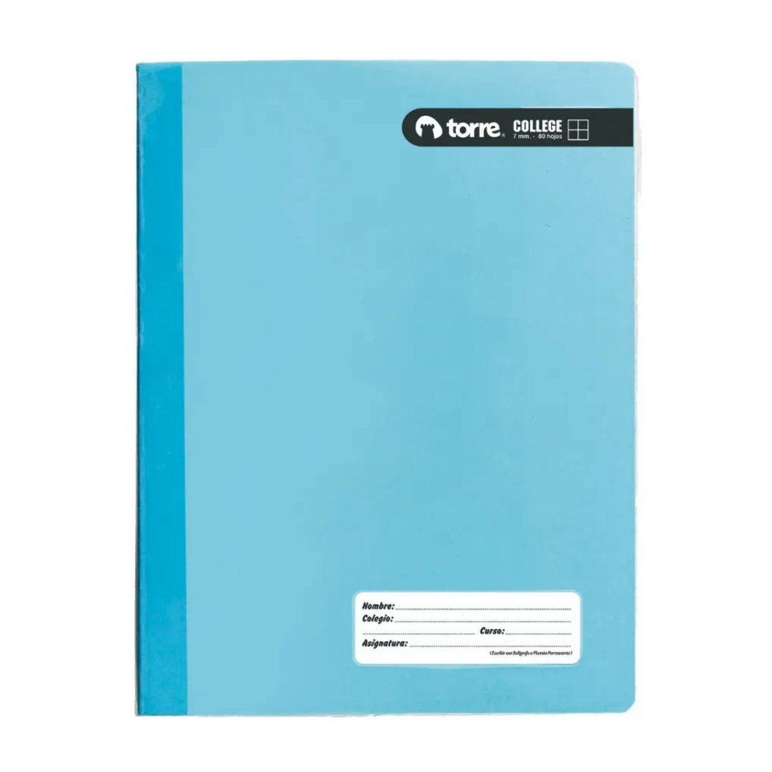 CUAD. COLLEGE COLOR 360 7M 100H TORRE