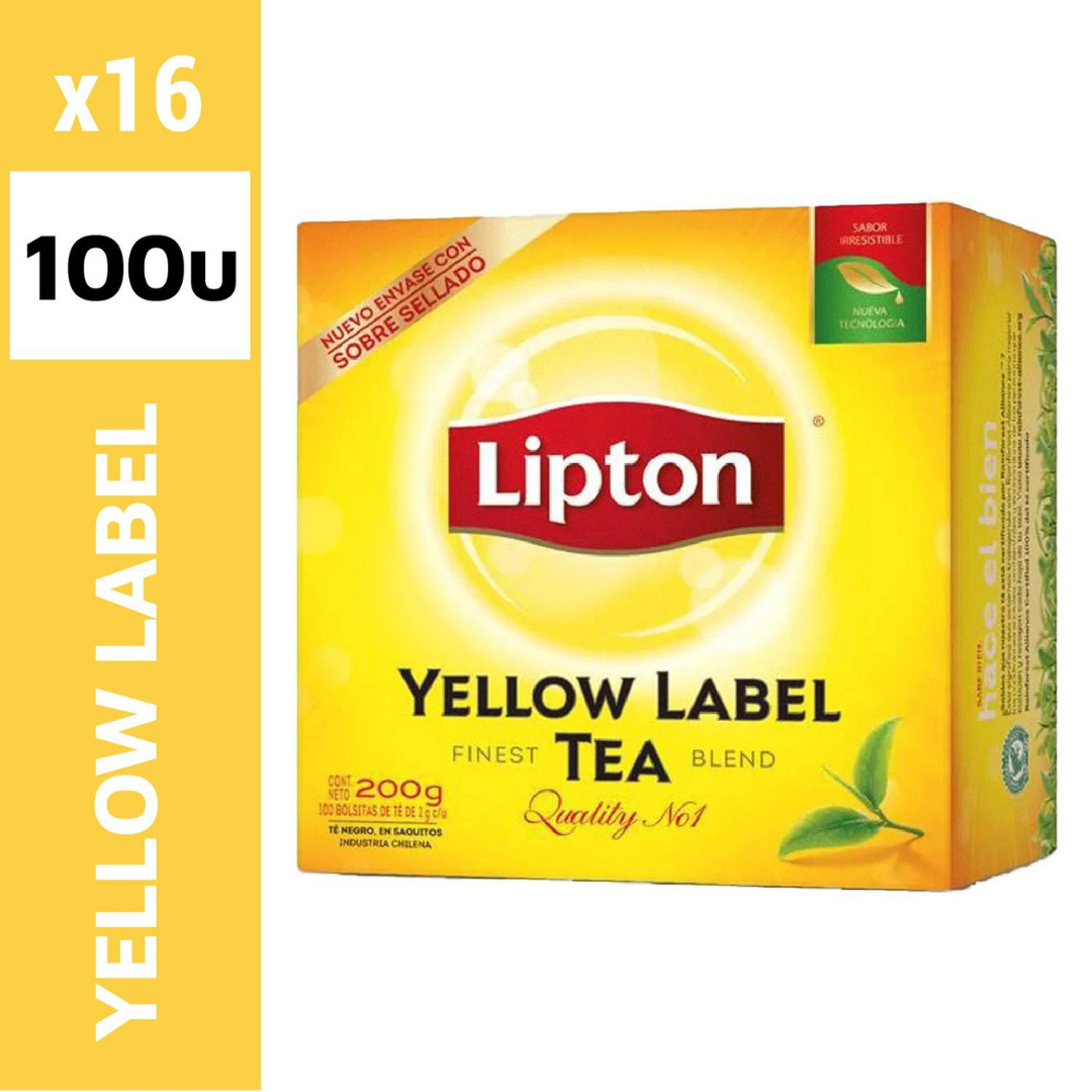 LIPTON TE YELLOW LABEL 100 BOLSITAS