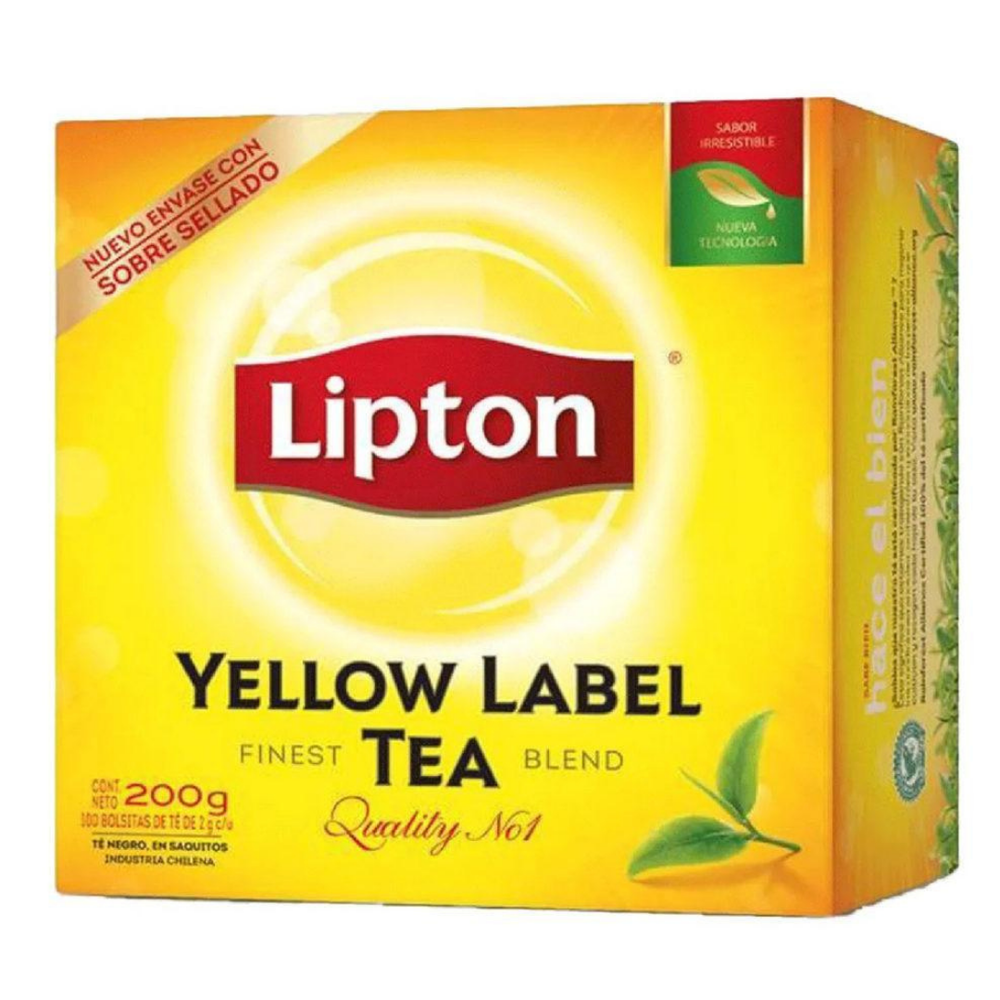 LIPTON TE YELLOW LABEL 100 BOLSITAS