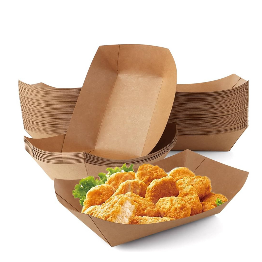 BANDEJA #4 CANOA KRAFT PE 13OZ OZ 1X250