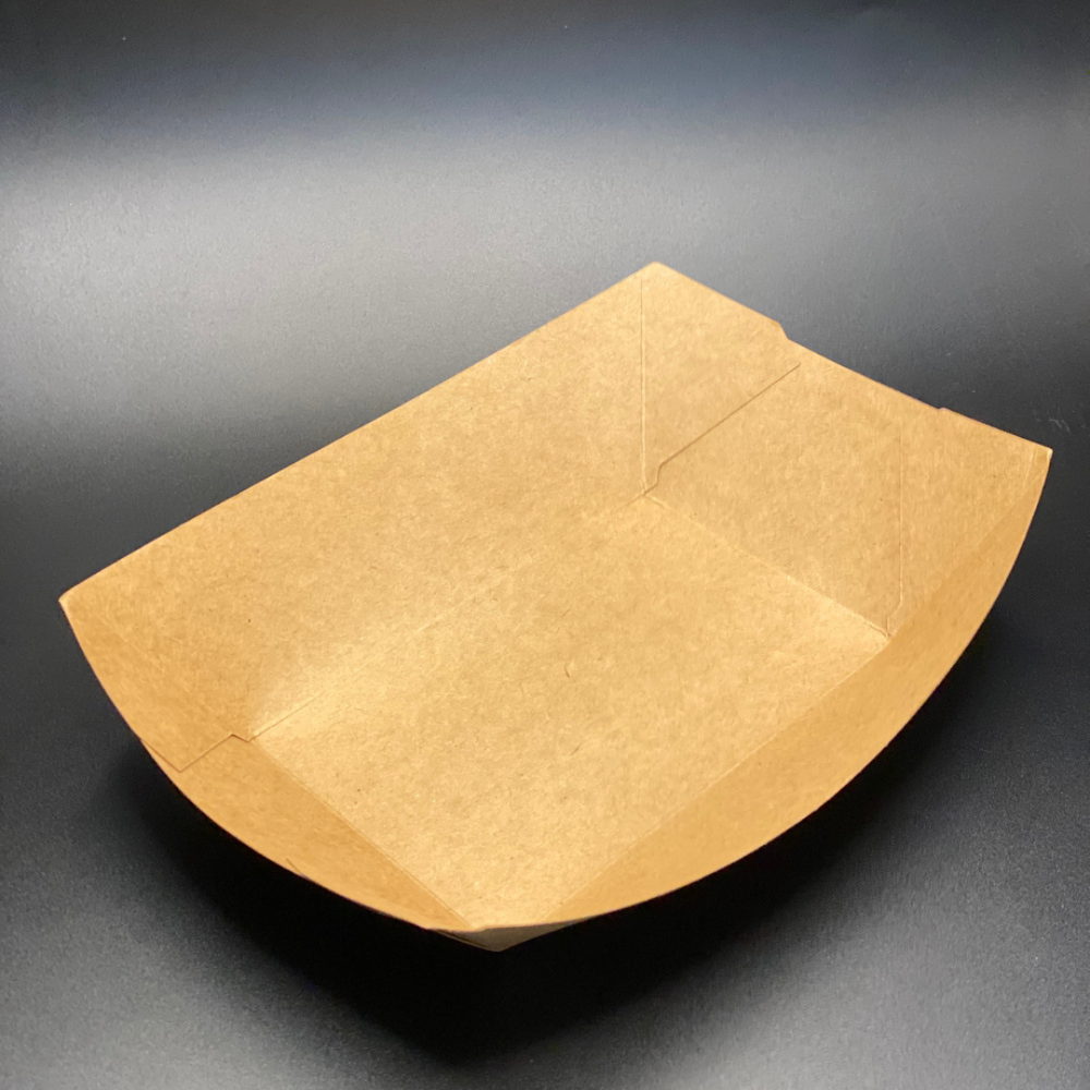 BANDEJA #6 CANOA KRAFT PE 32 OZ 1X250