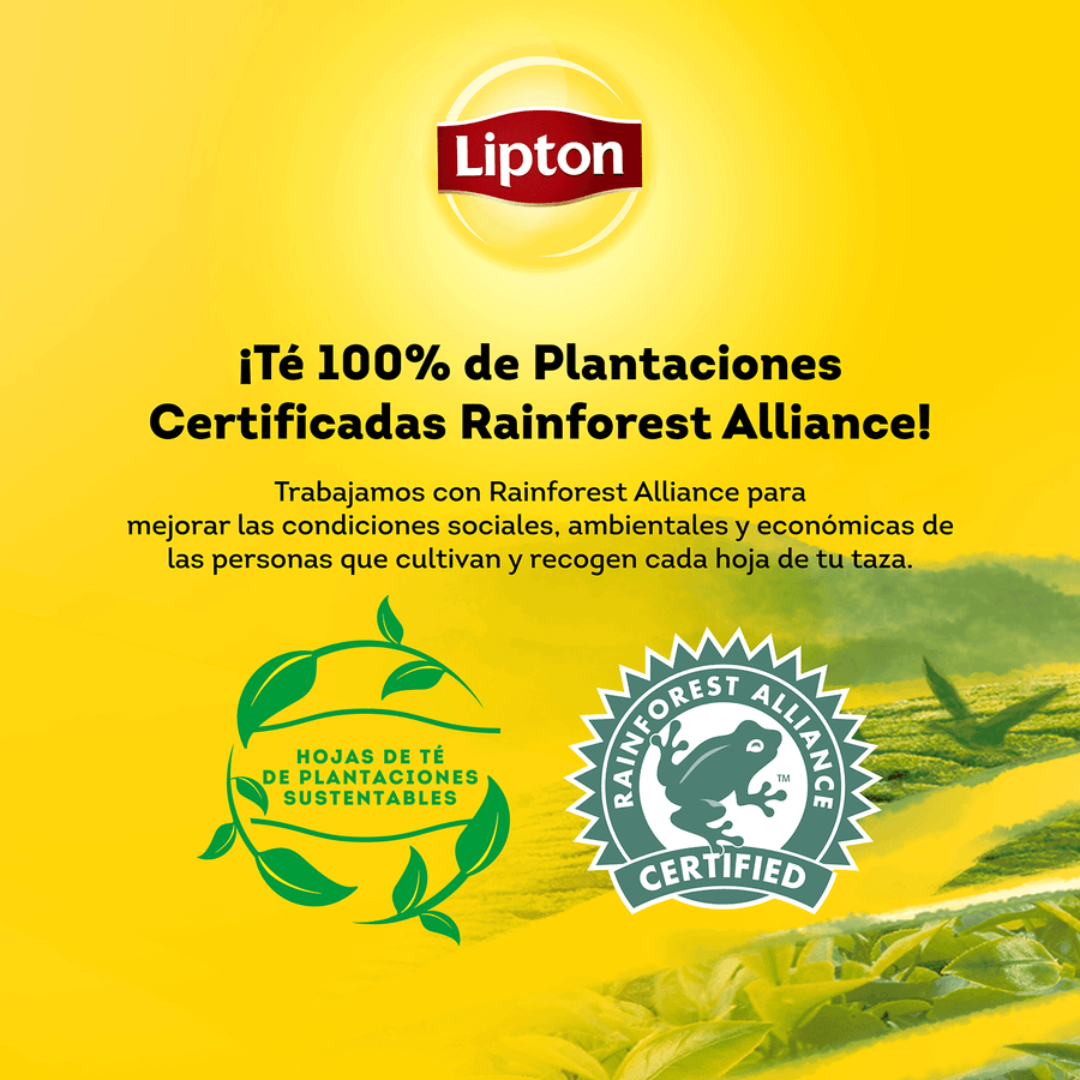 LIPTON TE YELLOW LABEL 20 BOLSITAS