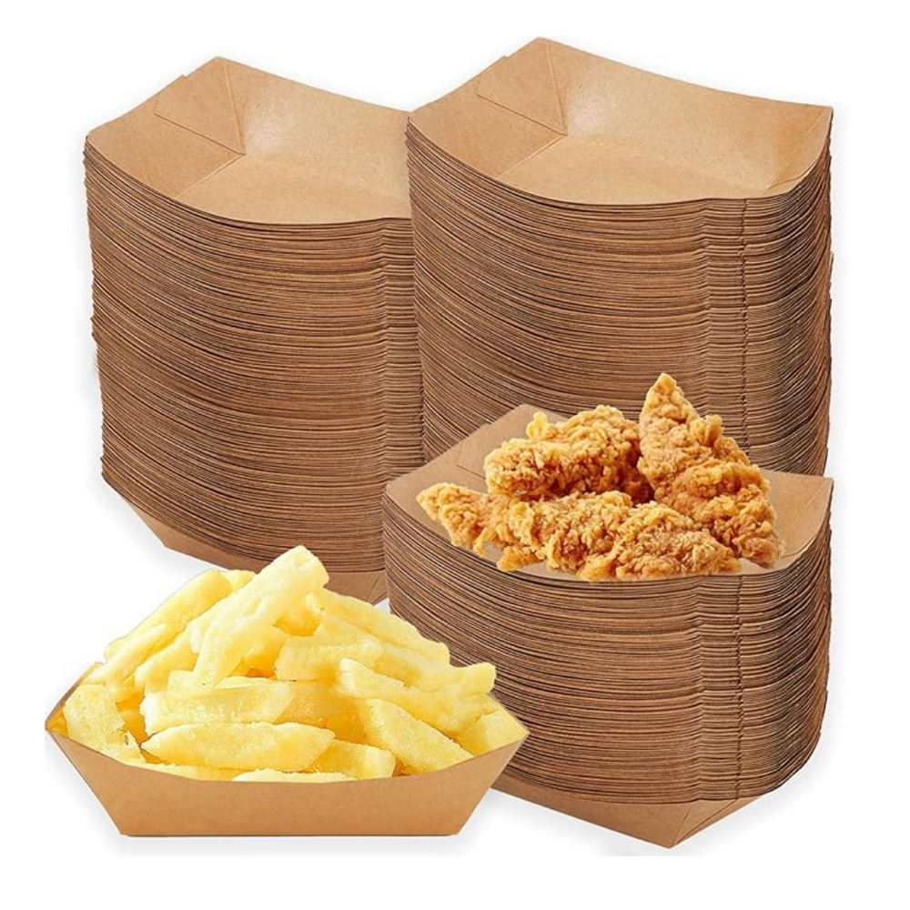 BANDEJA #4 CANOA KRAFT PE 13OZ OZ 1X250