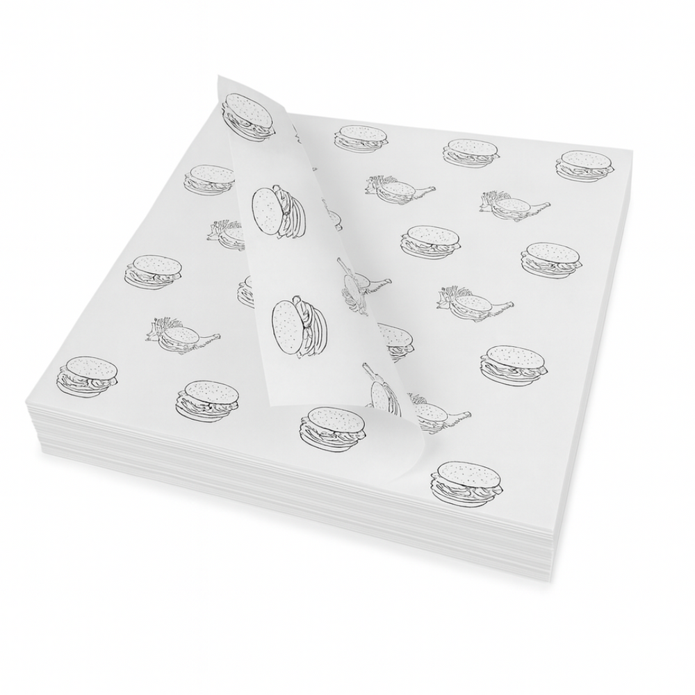 PAPEL ANTIGRASA 30,5X30,5 | BLANCO