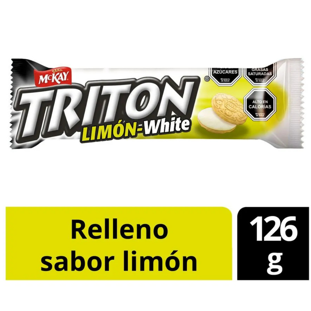 GALLETA TRITON LIMÓN- WHITE 126G
