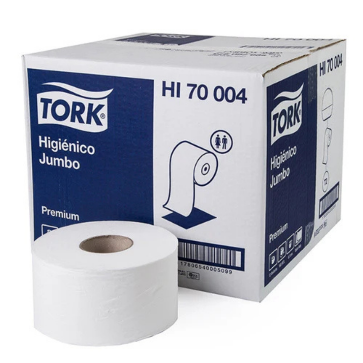 HI70004 TORK PREMIUM HIGIENICO JUMBO D/H 12X160 MT