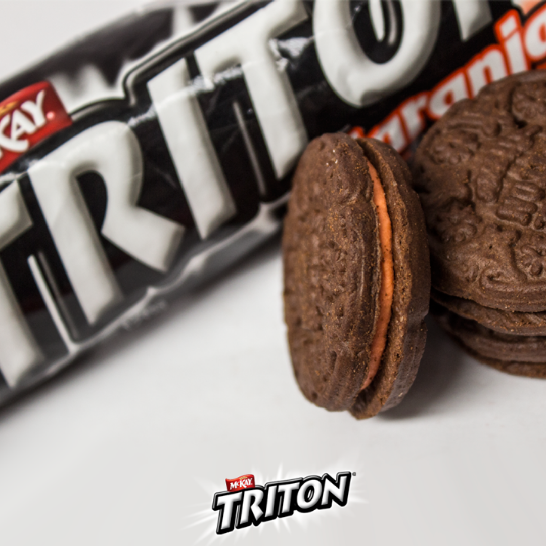 GALLETA TRITON NARANJA 126GR MC KAY