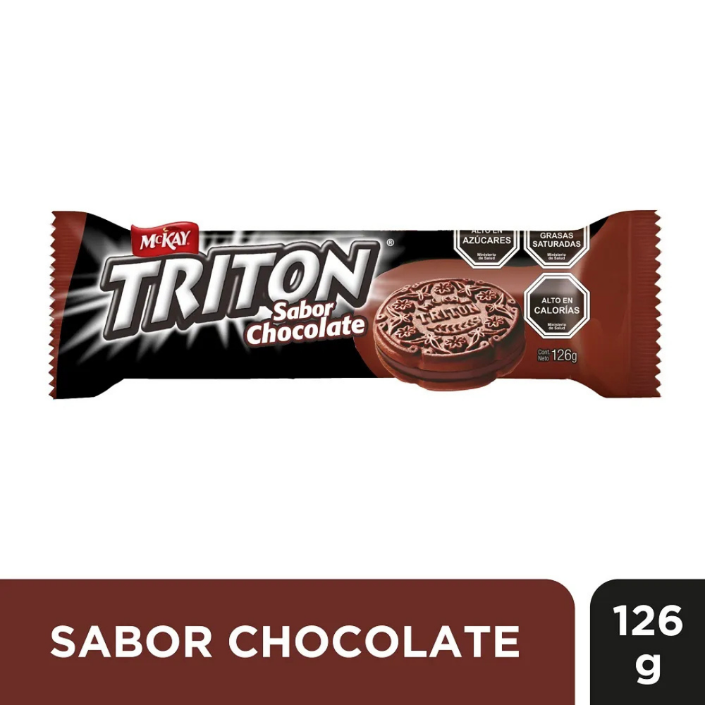 GALLETA TRITON SABOR CHOCOLATE 126G