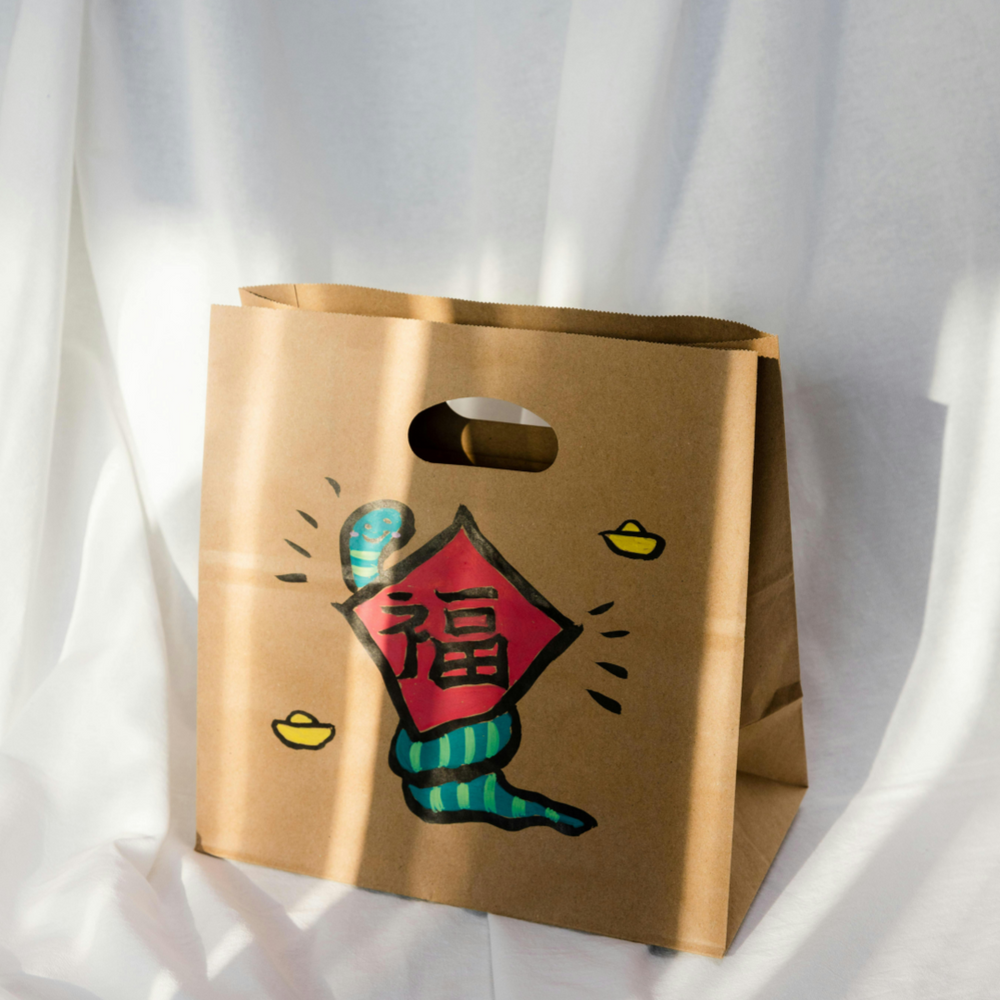 BOLSA  KRAFT 22X28X15CM. ASA TROQUEL PLAST