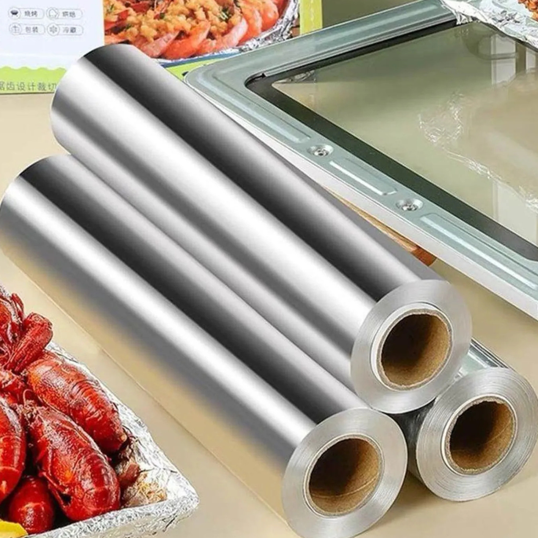 ROLLO ALUMINIO FOIL CON SIERRA DEANDESPAC 30 CM X 100 MTS