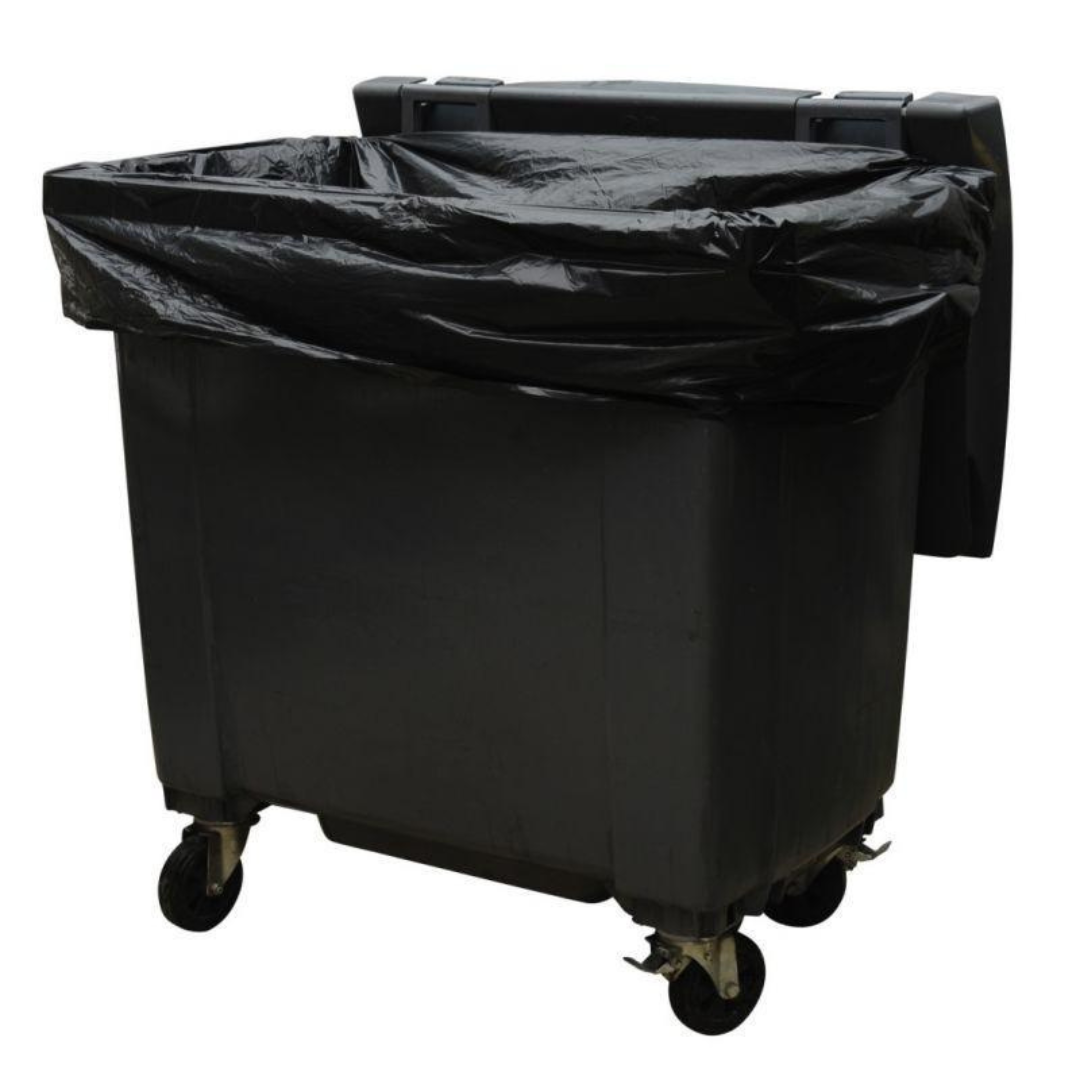 BOLSA BASURA NEGRA PLANA100X120X70MICRAS