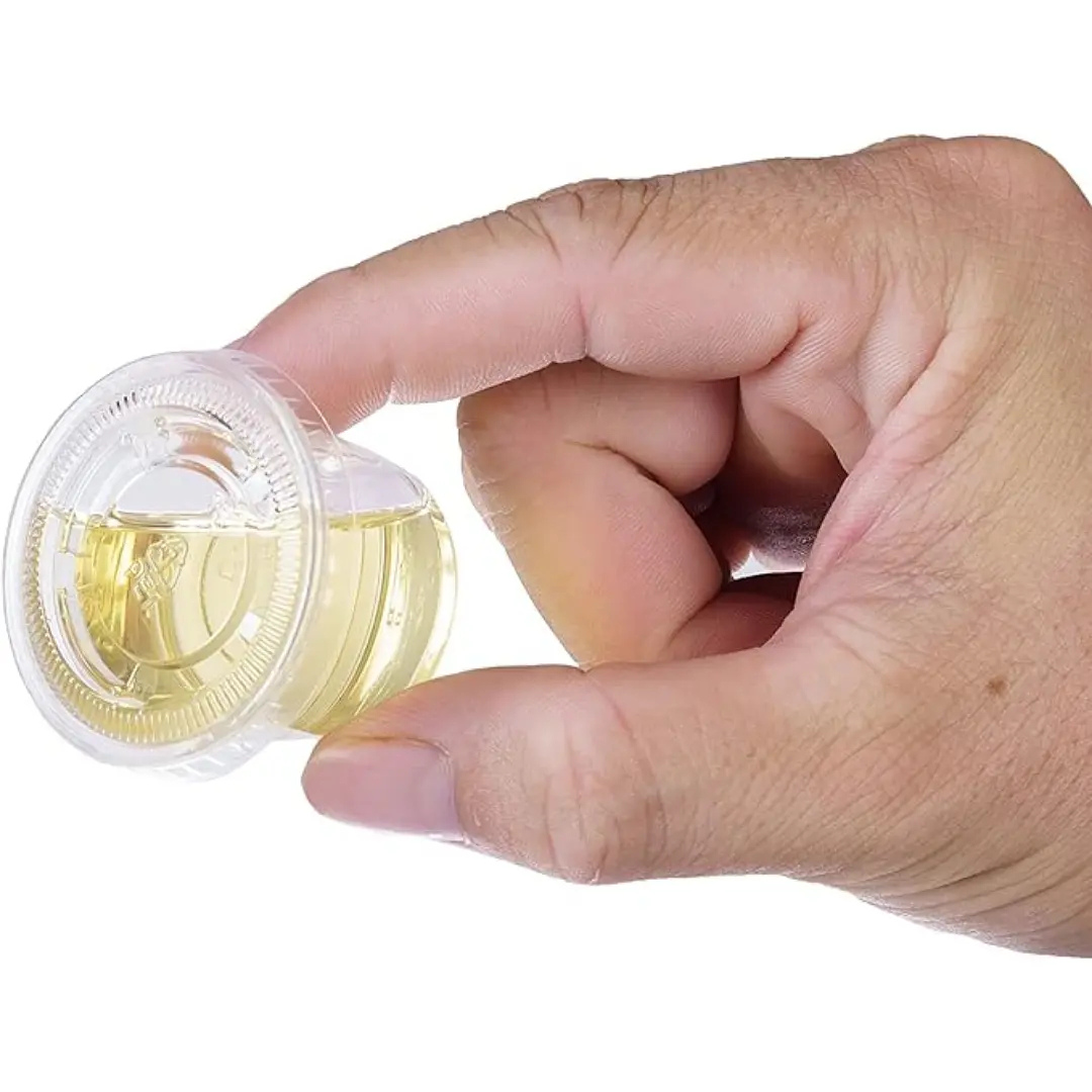 TAPA PARA POCILLO 0,5 0,8 Y 1 OZ CRISTAL 1X50