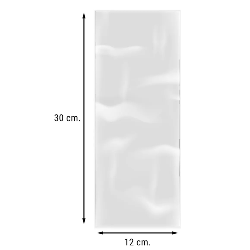 BOLSA POLIPROPILENO 12x30 - 100 UNIDADES