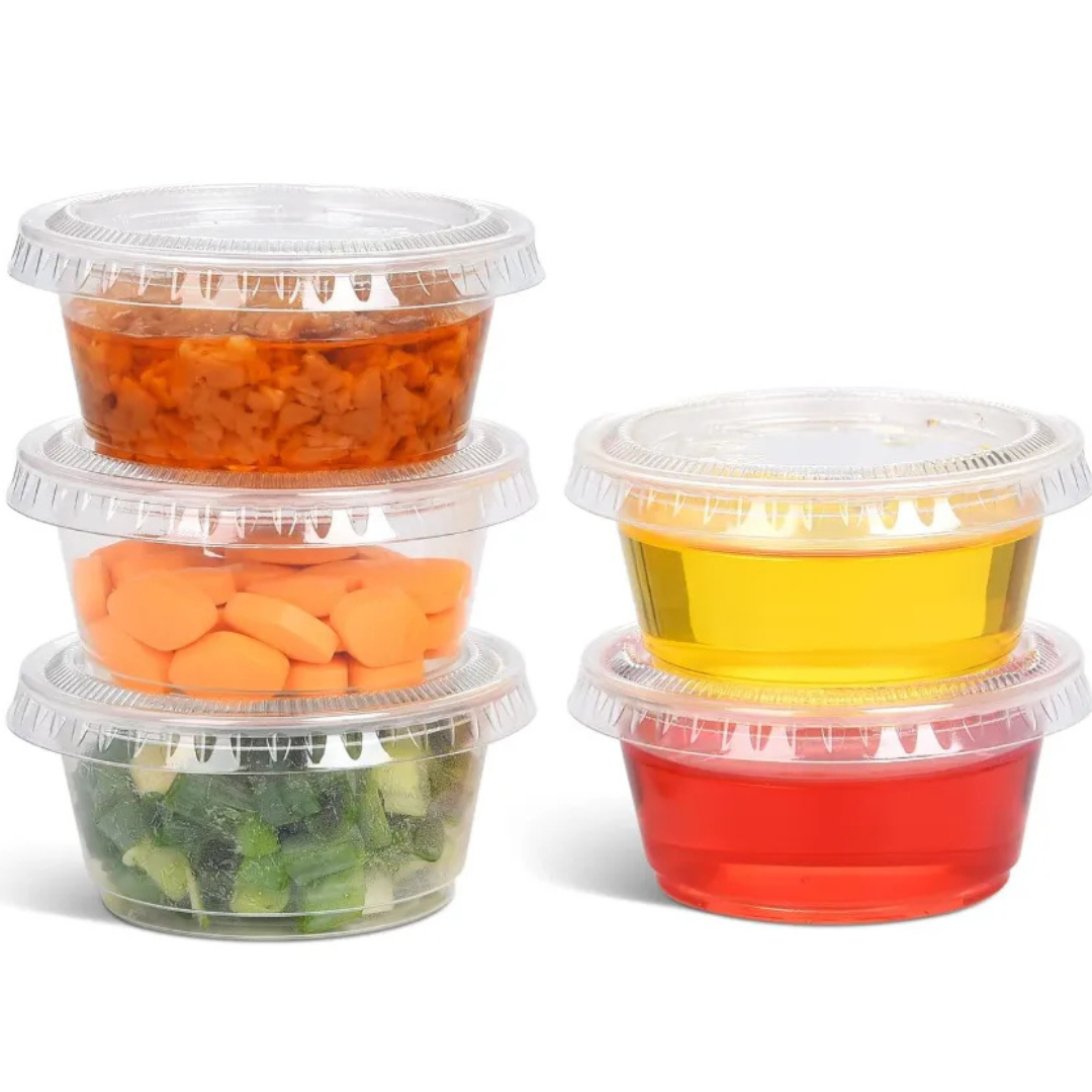 POCILLO TRASLUCIDO 3,25 OZ 1X100