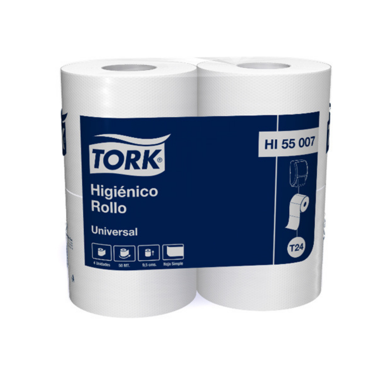 HI55007 TORK UNIVERSAL HIGIENICO ROLLO H/S 48X50
