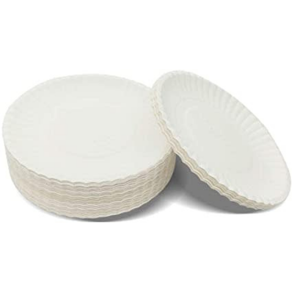 PLATO BLANCO CARTULINANº02