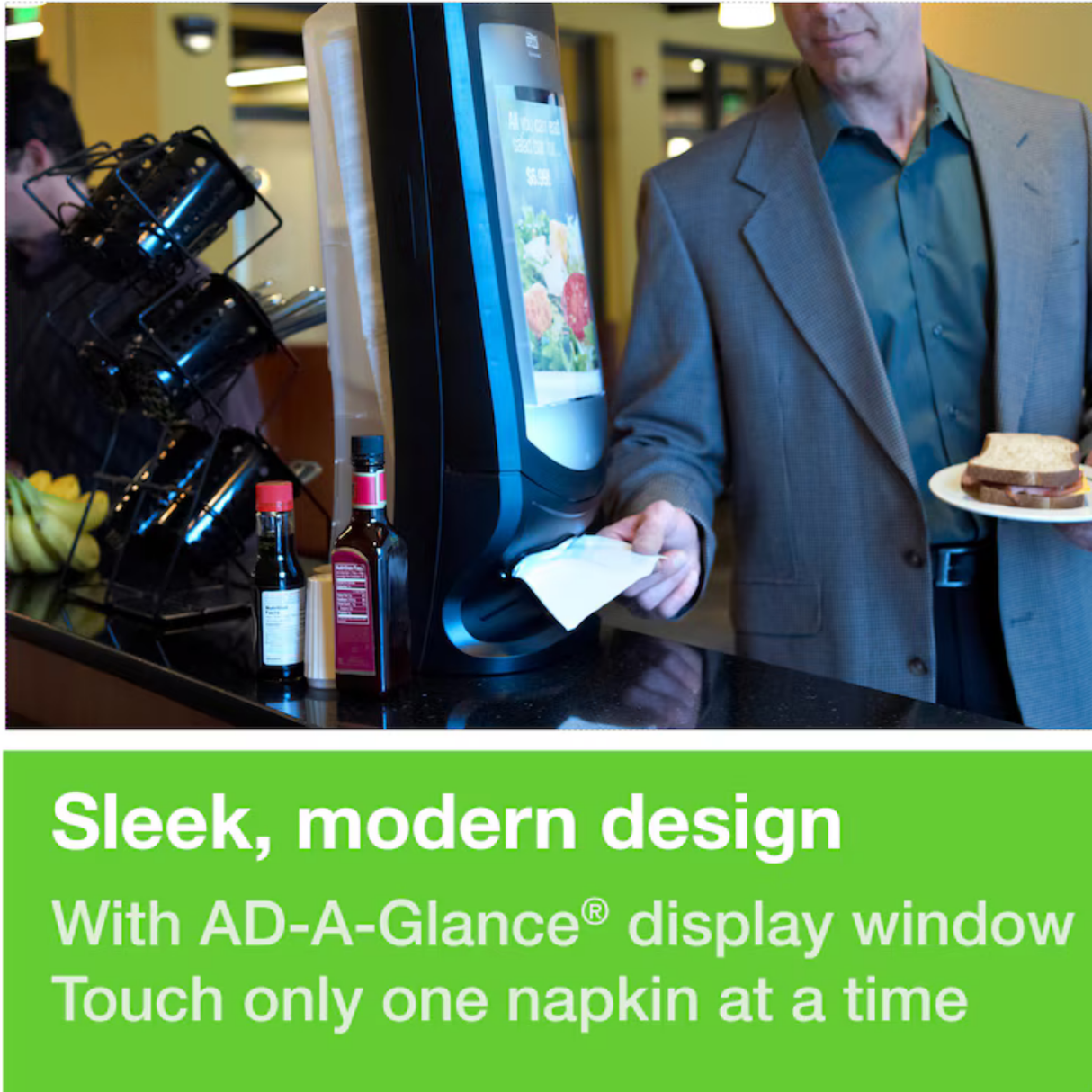 6332000 DISP. XPRESSNAP SIGNATURE STAND NEGRO