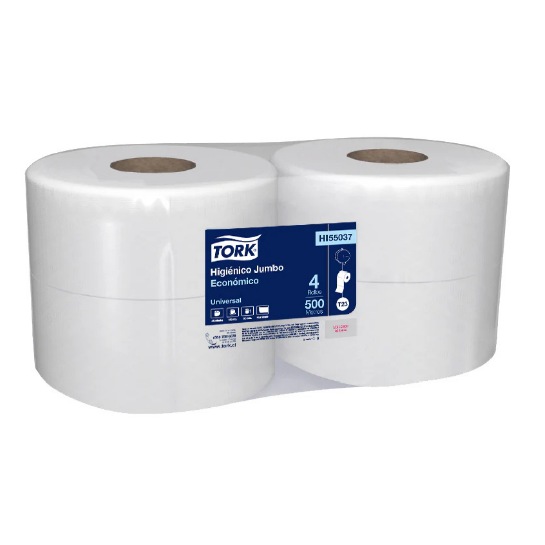 HI55037 TORK UNIVERSAL HIGIENICO JUMBO ECONOMICO H/S 4X500 MT