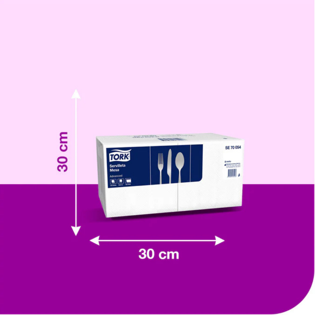 SE70054 TORK ADVANCED SERVILLETA MESA ACOLCHADA 12X200