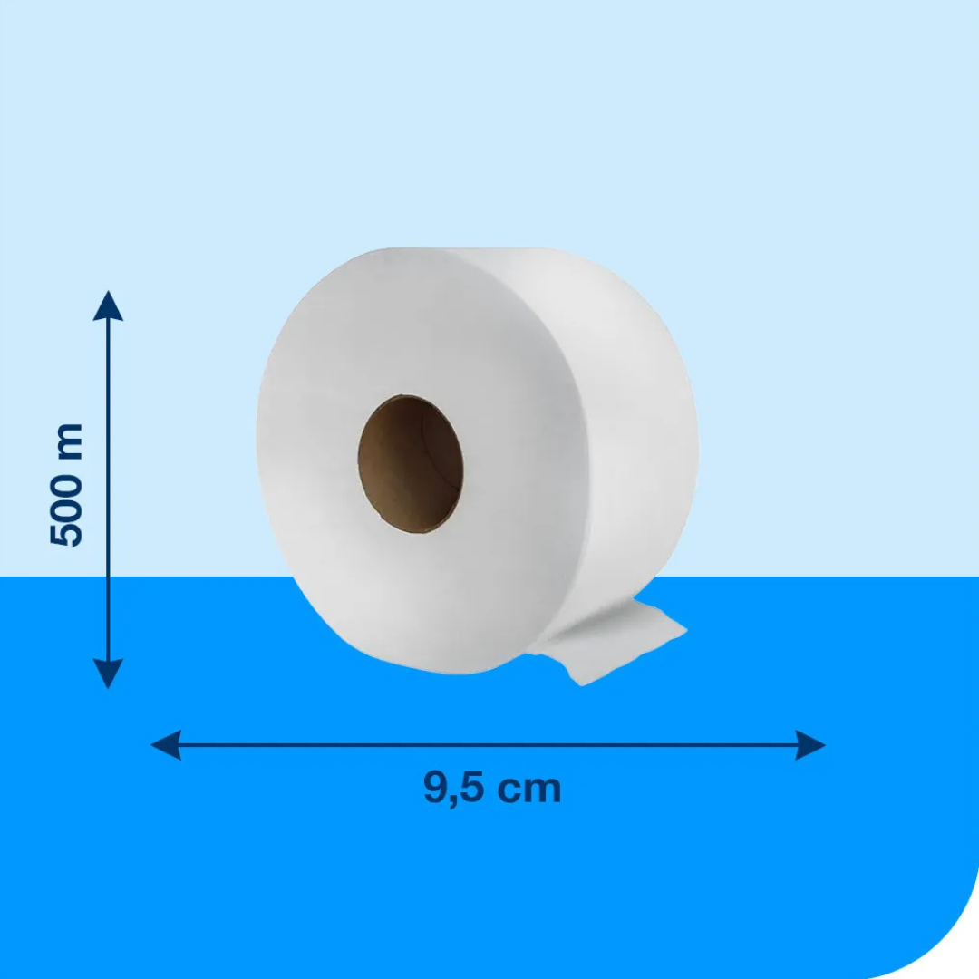 HI55037 TORK UNIVERSAL HIGIENICO JUMBO ECONOMICO H/S 4X500 MT