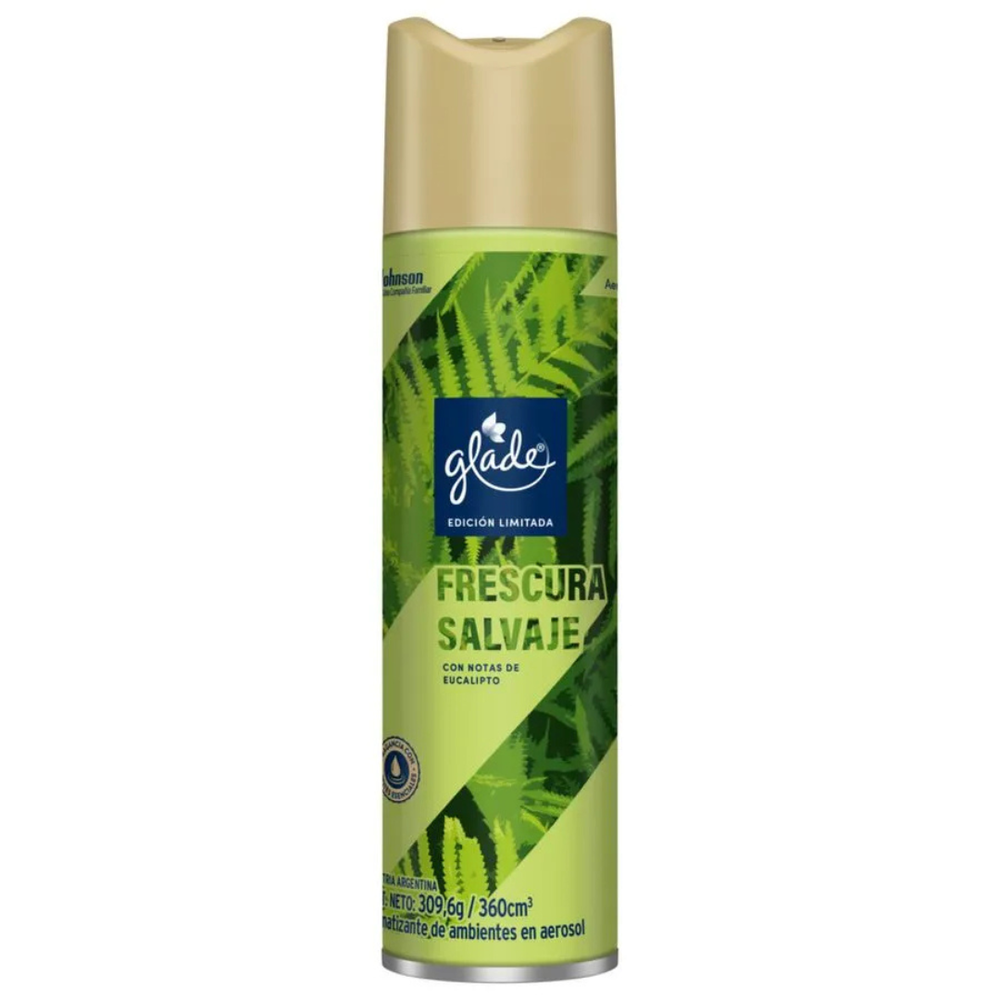 DESODORANTE AMBIENTAL GLADE 360 FRESCURA SALVAJE