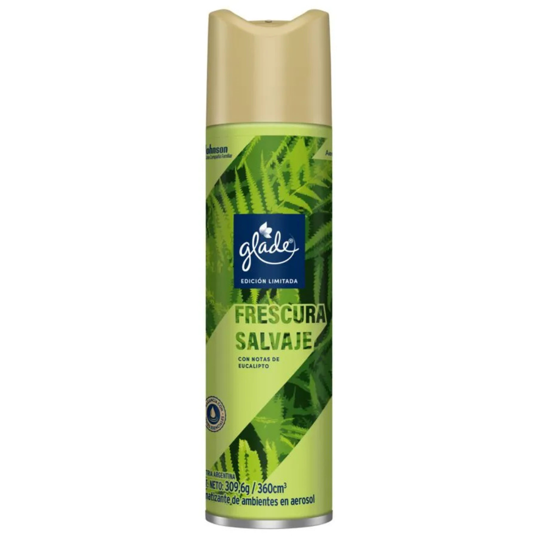 DESODORANTE AMBIENTAL GLADE 360 FRESCURA SALVAJE