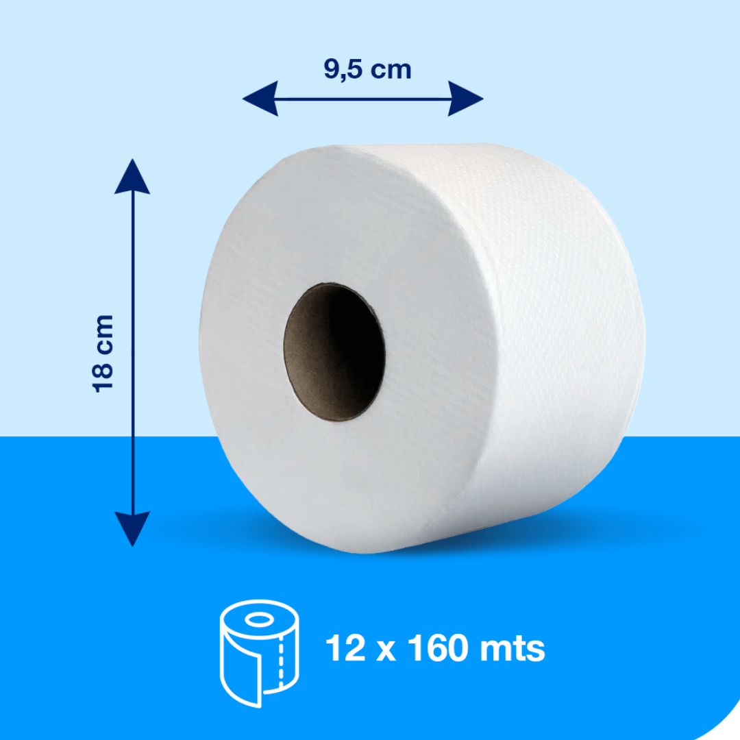HI70003 TORK UNIVERSAL HIGIENICO JUMBO H/S 12X300 MT