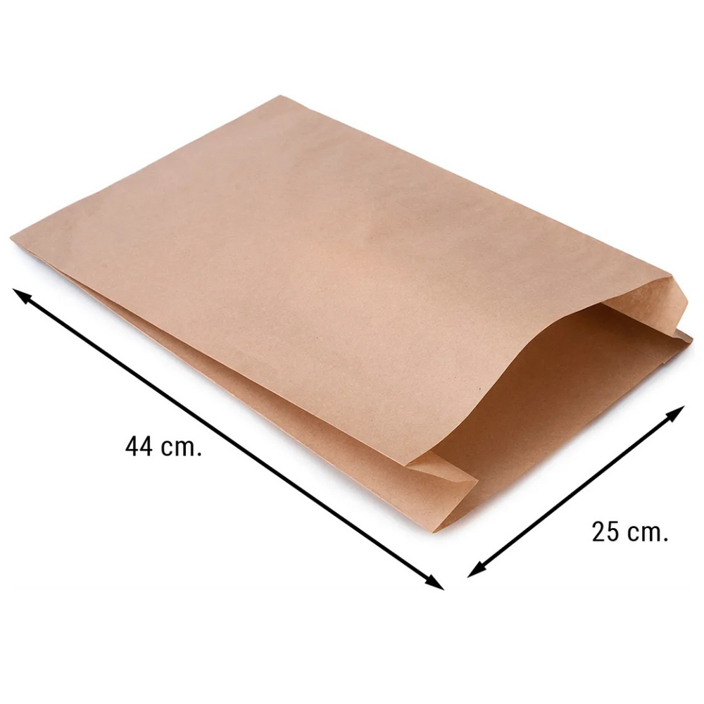 SACO PAPEL KRAFT 7 KILO  1X500