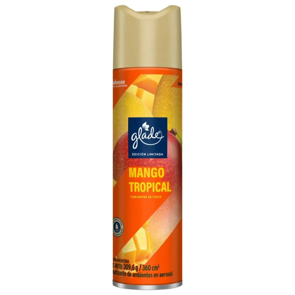 DESODORANTE AMBIENTAL GLADE 360 MANGO TROPICAL