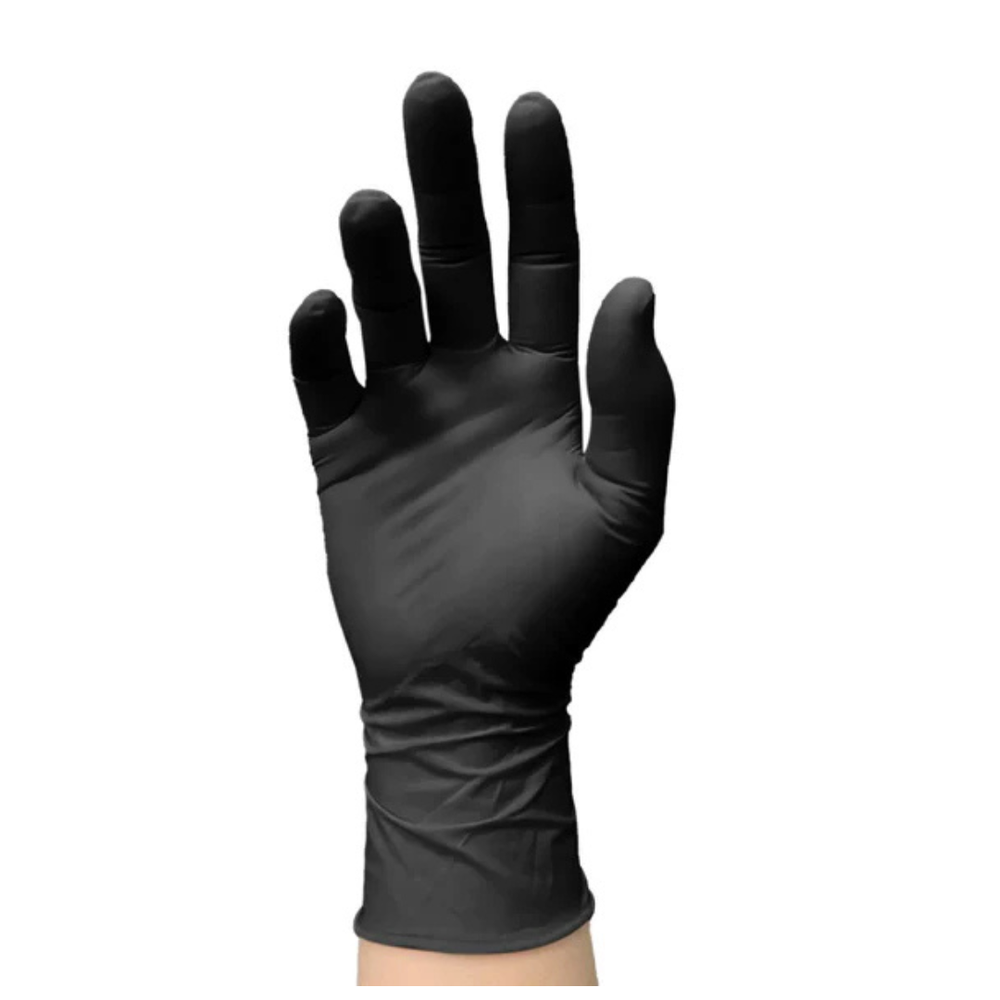 GUANTE NITRILO NEGRO 1X100 TALLA M