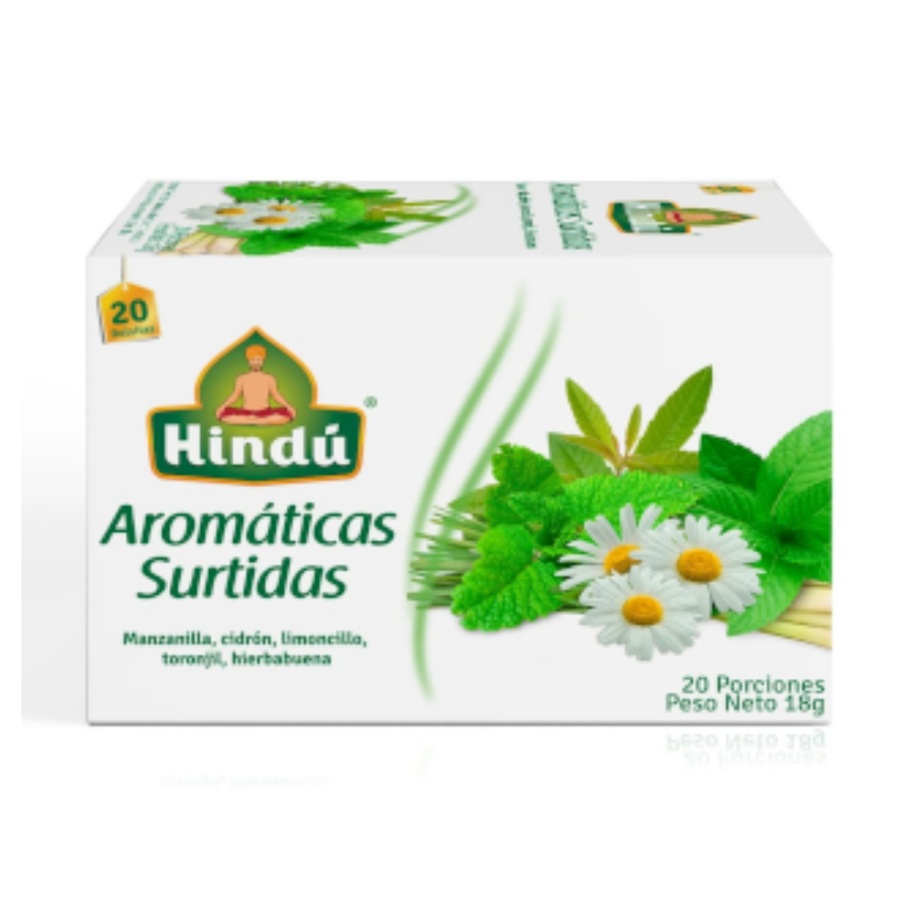 INFUSION HINDU SURTIDO X 20 UNIDADES