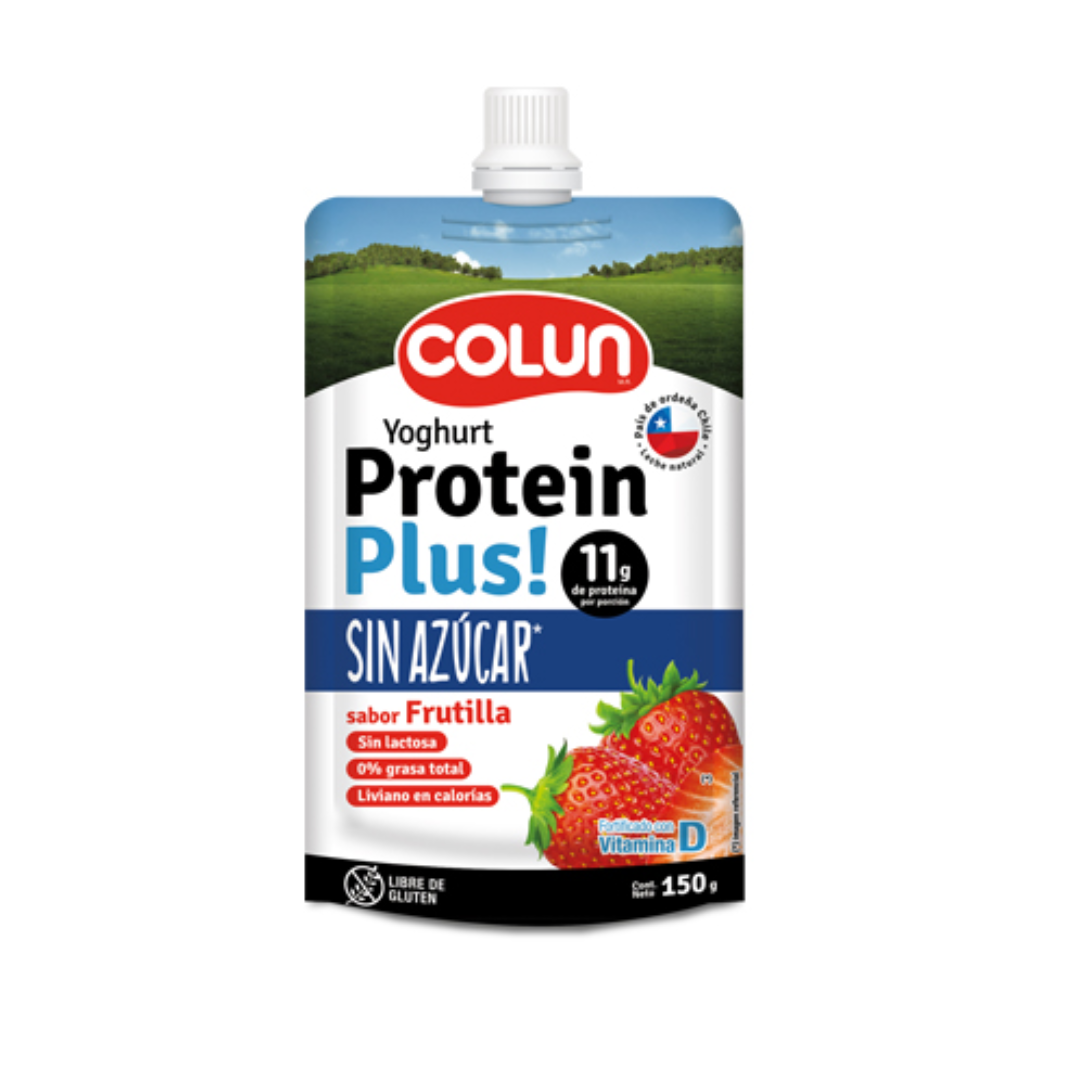 YOGHURT PROTEIN PLUS FRUTILLA 150GR 1X24 | COLUN