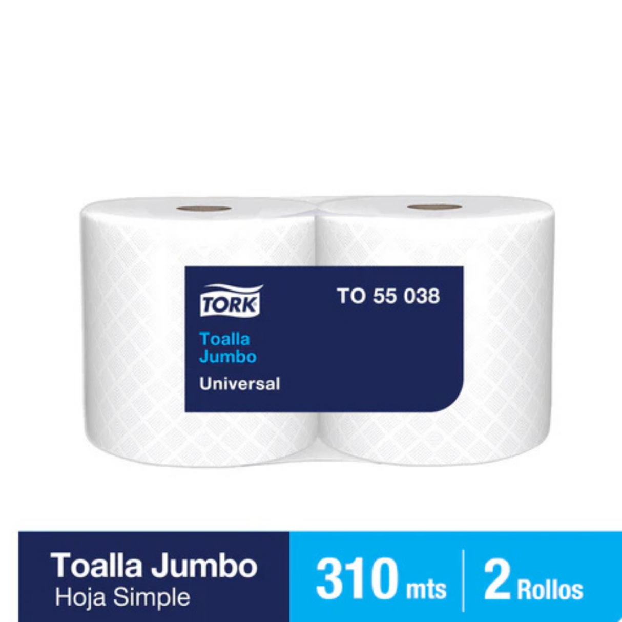 TO55038 TORK ADVANCED TOALLA JUMBO H/S 2X310 MT